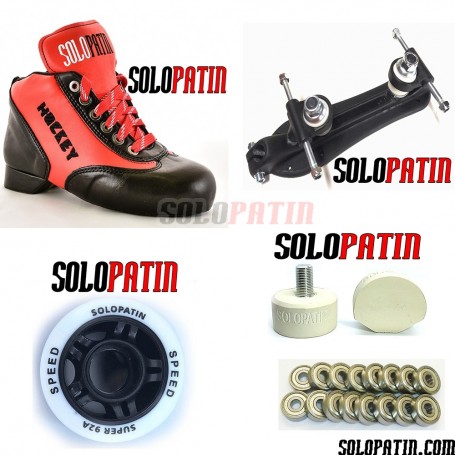 Solopatin BEST ROUGE nº30-nº37 + FIBER 3D + SPEED + Advance SHIELD double face