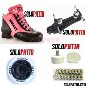 Solopatin BEST FLUOR ROSA nº38-nº42 + FIBER 3D + SPEED + Advance SHIELD duas Caras