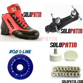 Solopatin BEST ROUGE nº38-nº42 + FIBER 3D + Roll-line BOXER + Advance SHIELD double face