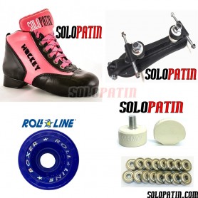 Solopatin BEST FLUOR ROSA nº30-nº37 + FIBER 3D + Roll-line BOXER + Advance SHIELD duas Caras