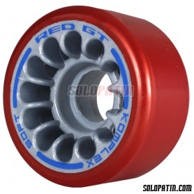 Artistic Skating Wheels Komplex Red GT SOFT 37D 57mm