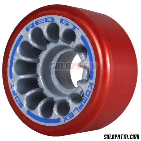 Ruote Pattinaggio Artistico Red GT SOFT 37D 57mm
