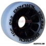 Ruote Hockey Genial Top 92A clear Nero