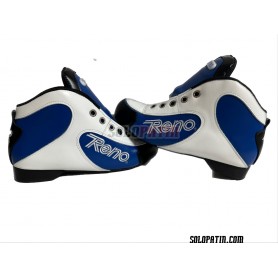 Rollhockey Schuhe Reno Oddity 2 Weiss Blau