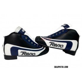 Rollhockey Schuhe Reno Amateur 2 Schwarz Blau Weiss