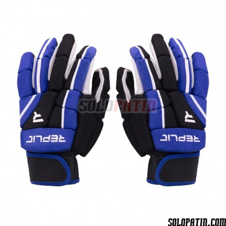 Rollhockey Handshuhe Replic SPIRIT Blau