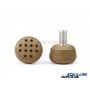 Stopper Roller Derby Roll-Line Super Professional Braun AMERIKANISCHES GEWINDE Round