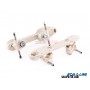 Rollkunstlauf Gestelle Roll-Line MIRAGE WEISS