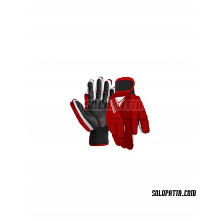 Guants Hoquei Azemad mini Eclipse Vermell