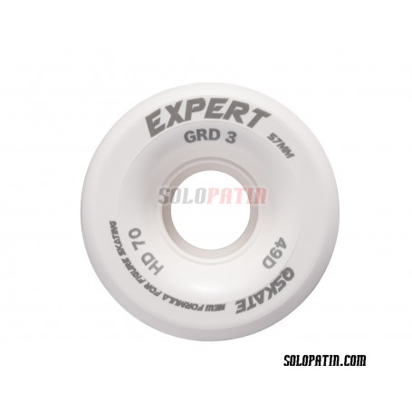 Rodes Patinatge Artístic QSkate Expert Blanc GRD3