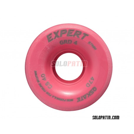 Kürlaufen Rollen QSkate Expert Rosa GRD4