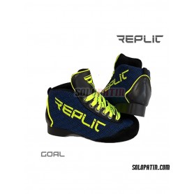 Rollhockey Schuhe Replic GOAL Blau