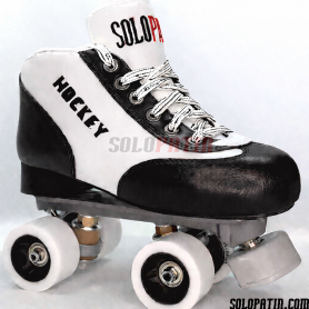 Pattini Hockey Solopatin BEST BIANCO Roll line MIRAGE 2 Ruote SPEED