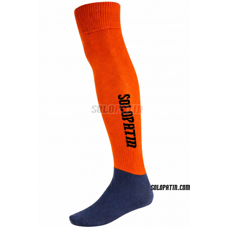 Chaussettes Hockey Solopatin OVERSIZE ORANGE