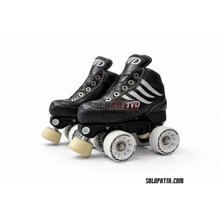 Conjunto Patines Hockey TVD COOL RUNNER NEGRO
