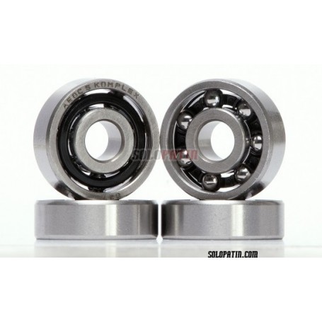 Skate Bearings Komplex Black Carbon