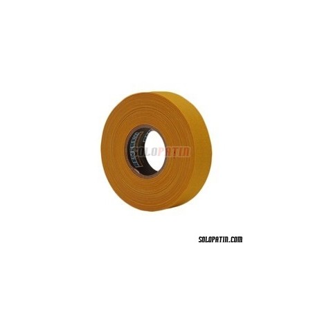 Ruban jaune crosses hockey 