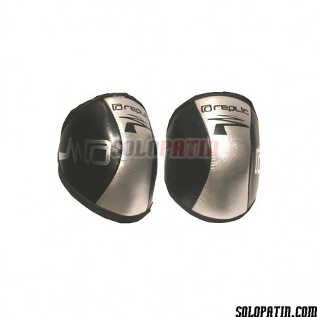 Genolleres Hoquei Replic Mini Negre / Plata