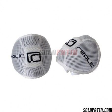 Rollhockey Knieschoner Replic R-10 Plus Weiss