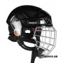 Rollhockey Helm Reebok 5K Schwarz