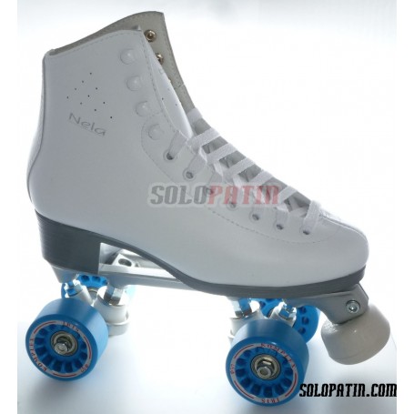Figure Quad Skates NELA Boots STAR B1 Frames KOMPLEX IRIS Wheels