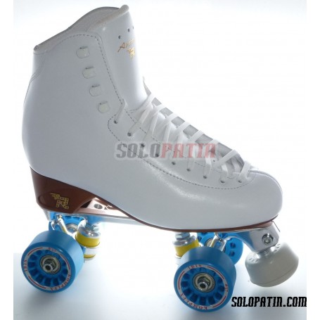 Figure Quad Skates RISPORT ANTARES Boots STAR B1 Frames KOMPLEX IRIS Wheels