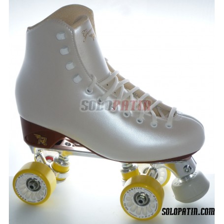 Figure Quad Skates STAR B1 Frames RISPORT GEMMA Boots KOMPLEX ANGEL Wheels
