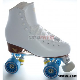 Figure Quad Skates RISPORT VENUS Boots STAR B1 Frames KOMPLEX IRIS Wheels