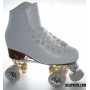 Figure Quad Skates RISPORT VENUS Boots STAR B1 Frames ROLL-LINE GIOTTO Wheels