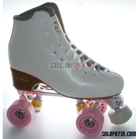 Figure Quad Skates STAR B1 Frames EDEA BRIO Boots BOIANI STAR Wheels