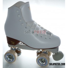 Patins Complets Artistique Bottines RISPORT VENUS Platines BOIANI STAR RK Roues ROLL-LINE GIOTTO