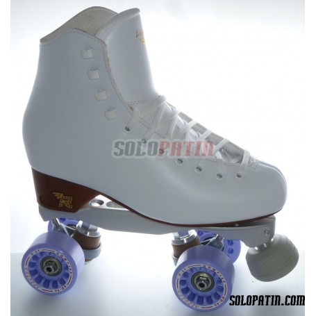 Figure Quad Skates RISPORT VENUS Boots BOIANI STAR RK Frames KOMPLEX AZZURRA Wheels
