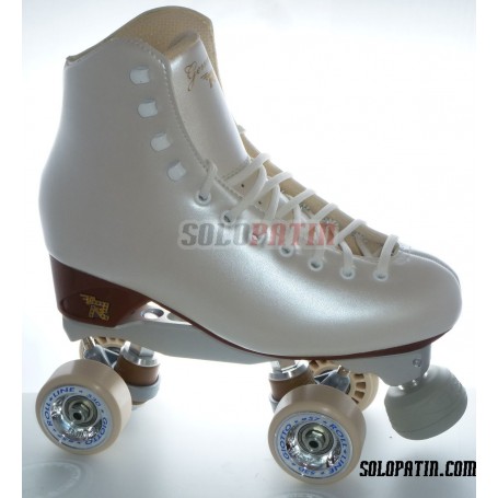 Figure Quad Skates RISPORT GEMMA Boots ROLL-LINE VARIANT F Frames ROLL-LINE GIOTTO Wheels