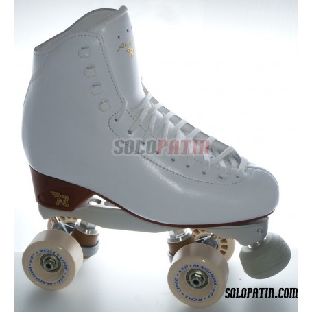 Figure Quad Skates RISPORT ANTARES Boots BOIANI STAR RK Frames ROLL-LINE MAGNUM Wheels