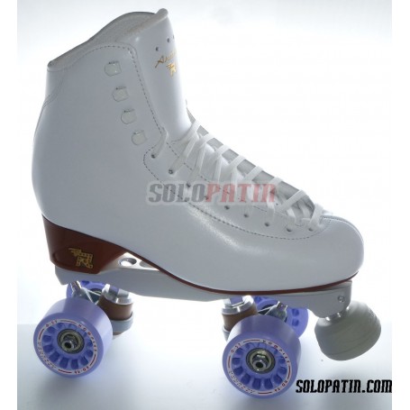 Figure Quad Skates RISPORT ANTARES Boots BOIANI STAR RK Frames KOMPLEX AZZURRA Wheels
