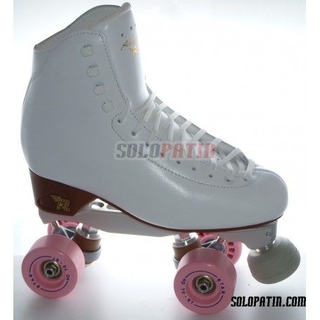 Figure Quad Skates BOIANI STAR RK Frames RISPORT ANTARES Boots BOIANI STAR Wheels