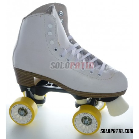 Rollkunstlauf Komplet Gestelle ROLL-LINE VARIANT F Stiefel NELA Rollen KOMPLEX ANGEL