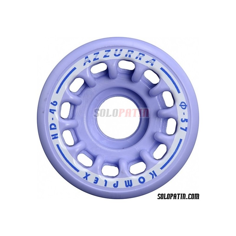 Figure Quad Skates INITIATION ALUMINIUM KOMPLEX AZZURRA Wheels
