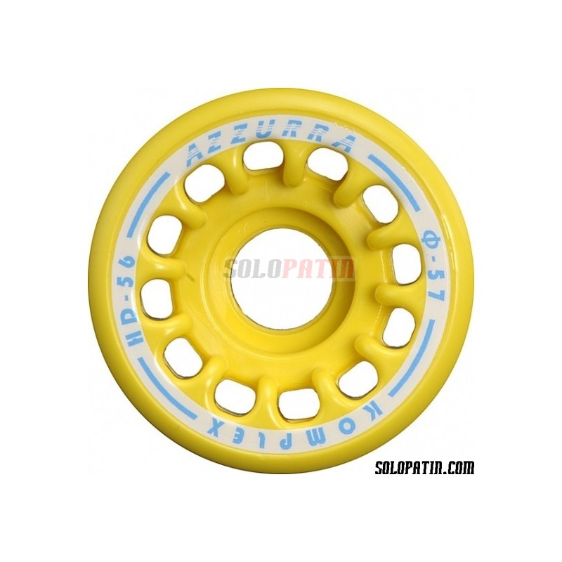 Figure Quad Skates INITIATION ALUMINIUM KOMPLEX AZZURRA Wheels