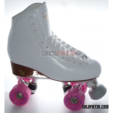 Figure Quad Skates RISPORT ANTARES Boots ROLL-LINE VARIANT F Frames ROLL-LINE BOXER Wheels
