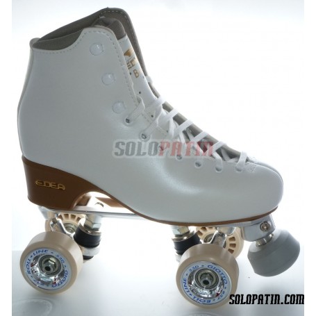 Figure Quad Skates EDEA BRIO Boots ROLL-LINE VARIANT F Frames ROLL-LINE GIOTTO Wheels