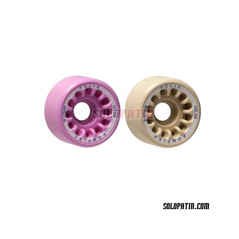 Figure Quad Skates NELA Boots Aluminium Frames KOMPLEX FELIX Wheels