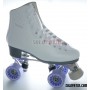 Figure Quad Skates NELA Boots Aluminium Frames KOMPLEX AZZURRA Wheels