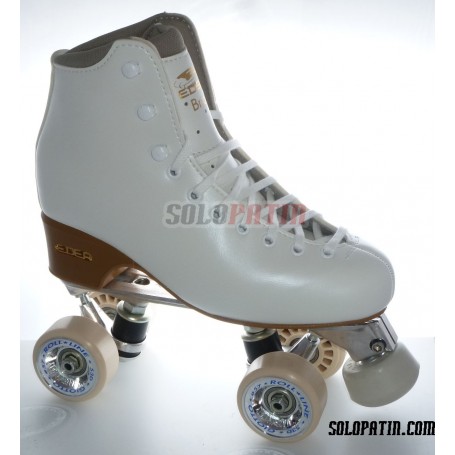 Figure Quad Skates EDEA BRIO Boots Aluminium Frames ROLL-LINE GIOTTO Wheels