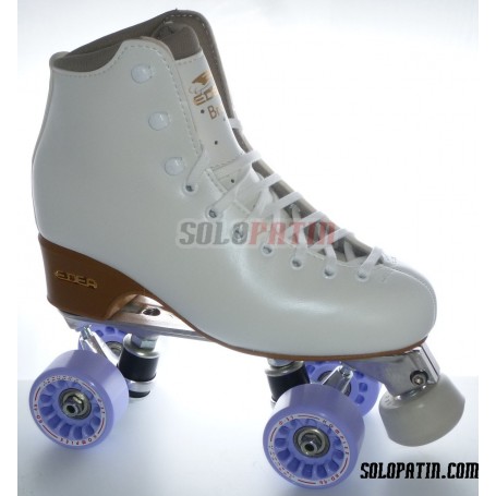Patins Completos Patinagem Botas EDEA BRIO Patins Alumínio Rodas KOMPLEX AZZURRA