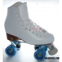 Figure Quad Skates RISPORT VENUS Boots Aluminium Frames KOMPLEX IRIS Wheels