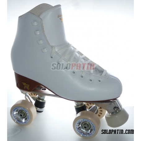 Figure Quad Skates RISPORT VENUS Boots ATLAS EK Frames ROLL-LINE GIOTTO Wheels