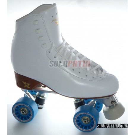 Figure Quad Skates RISPORT ANTARES Boots ATLAS EK Frames KOMPLEX IRIS Wheels