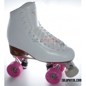 Patins Complets Artistique Bottines RISPORT ANTARES Platines ATLAS EK Roues ROLL-LINE BOXER