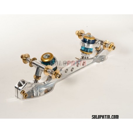 Platines Patinage Artistic Libre Roller Skates Cristal Titanio